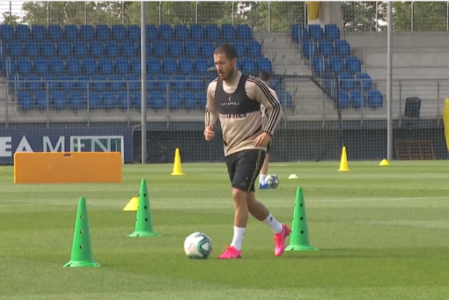 Real Madrid return to training ahead of Laliga restart