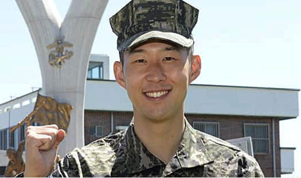 Heung-Min Son wins award as South Korea military service ends