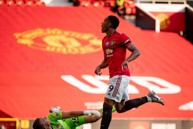Martial scores first Manchester United hat-trick in seven years