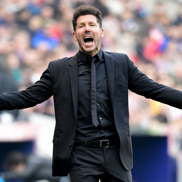 Atletico boss Simeone matches Aragones for La Liga wins