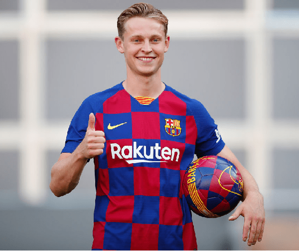 Barcelona confirm Frenkie de Jong is injured