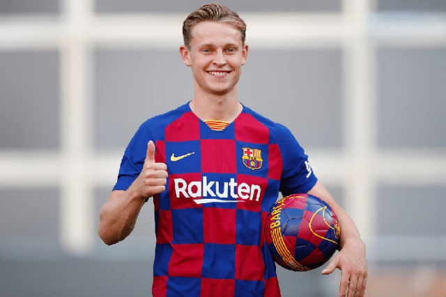 Barcelona confirm Frenkie de Jong is injured