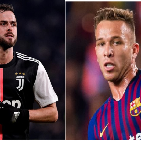 Barcelona’s Arthur and Juventus’ Miralem Pjanic in swap deal