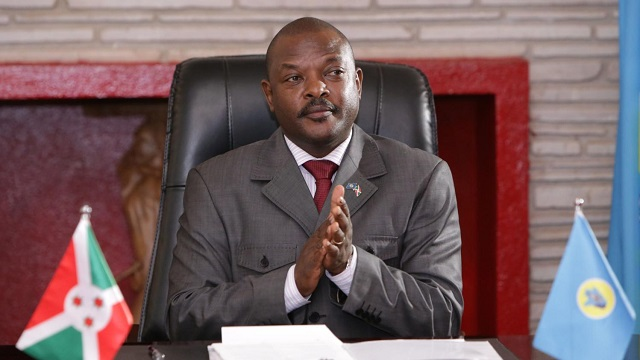 President Uhuru Kenyatta orders flags to fly half-mast in honour of the late President Nkurunziza