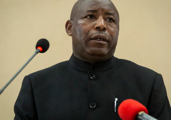 Evariste Ndayishimiye is sworn in as president of Burundi