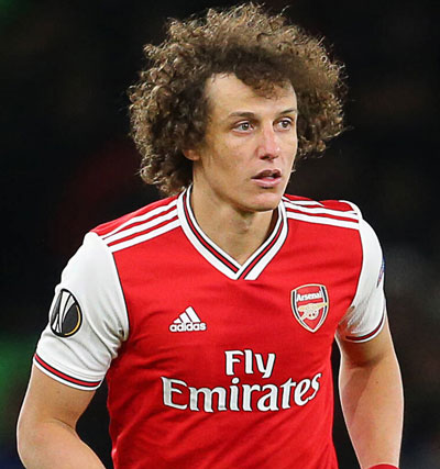 David Luiz signs a new one-year contract with Arsenal