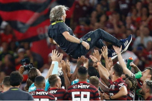 Jorge Jesus guided the club to win three trophies