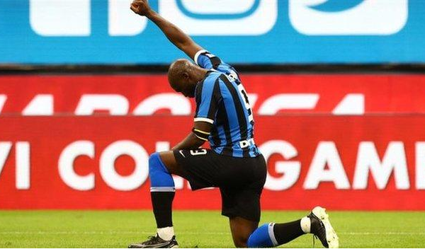 Lukaku scores and takes a knee as Inter resume Serie A season with a win