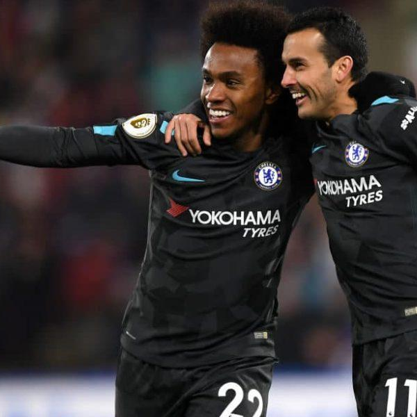 Pedro and Willian agree to finish season at Chelsea