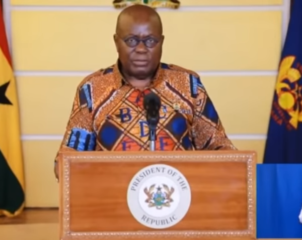 Ghana’s president working from isolation