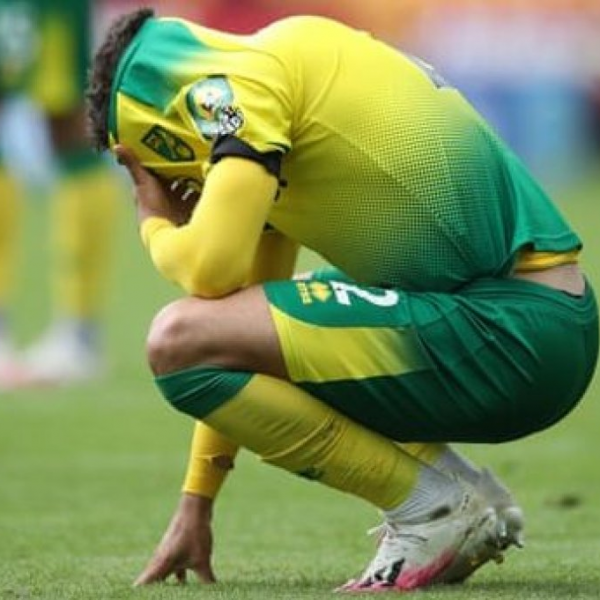 Norwich City relegated from the Premier League