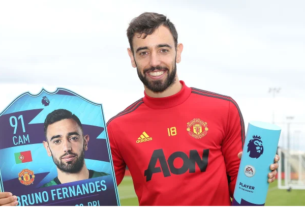 Fernandes named Premier League player for the month of June