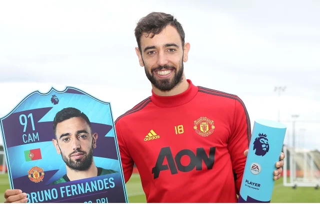 Fernandes named Premier League player for the month of June