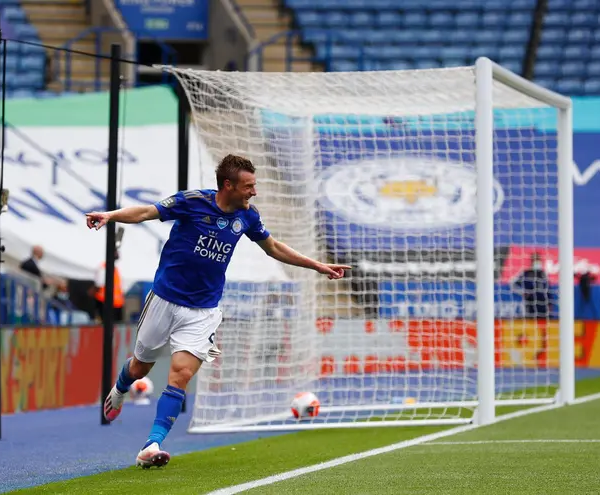 Vardy scores 100th Premier League goal