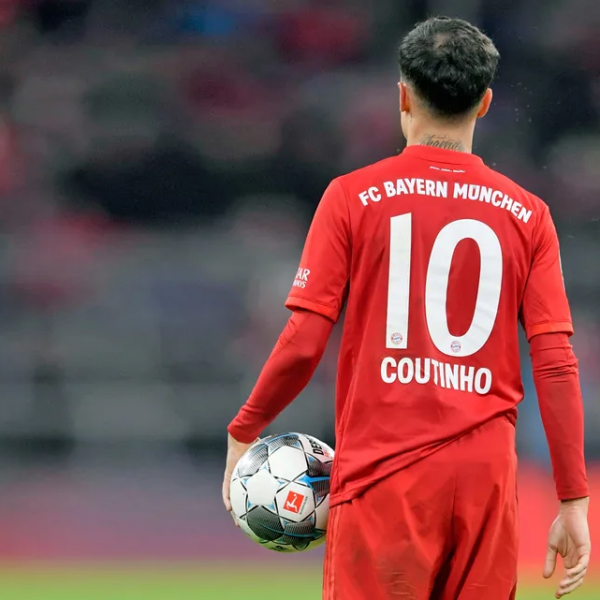 Sane takes Coutinho’s number 10 shirt at Bayern