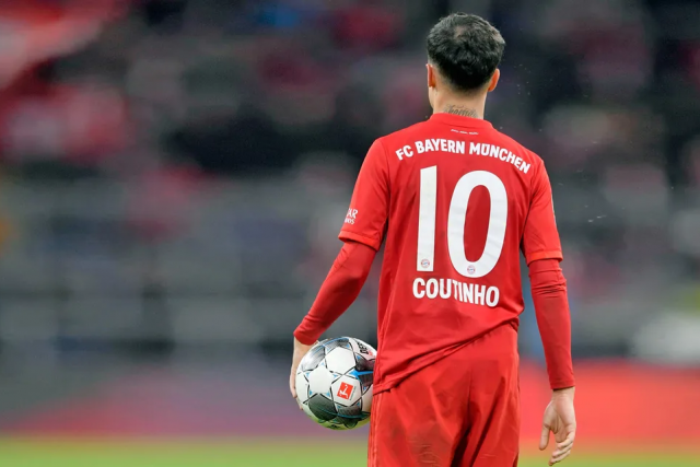 Sane takes Coutinho’s number 10 shirt at Bayern