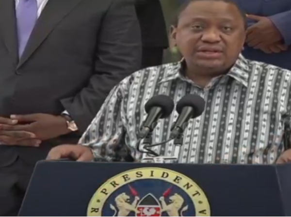 President Uhuru Kenyatta extends curfew for 30 days