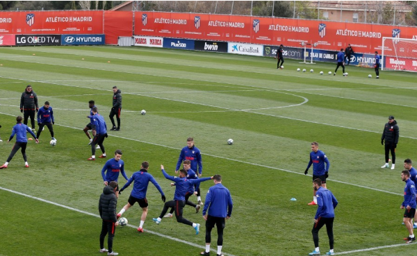 Atletico Madrid reveal two positive coronavirus tests ahead of Champions League quarter-final clash