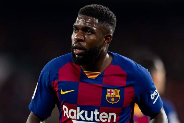 Barcelona defender Umtiti tests positive for Covid-19