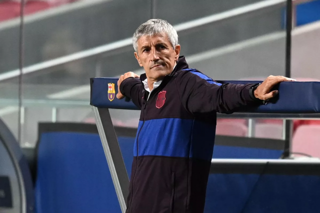 Barcelona sack head coach Quique Setien