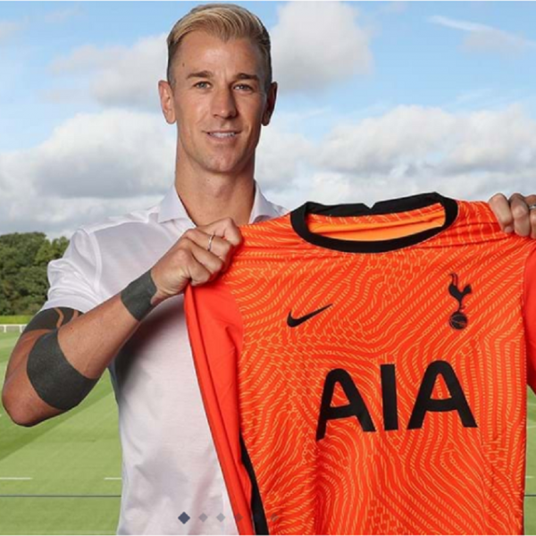 Hart joins Tottenham on a two-year deal