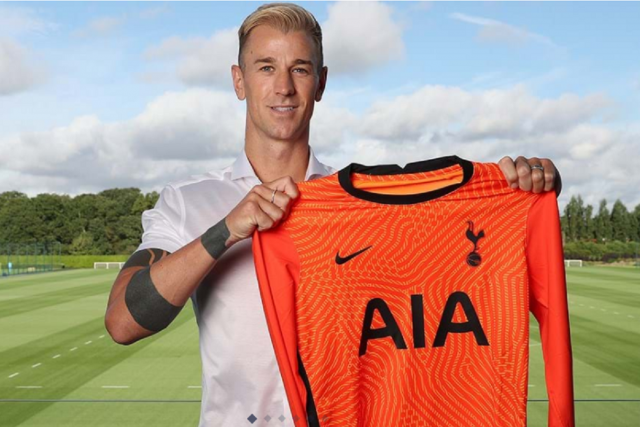 Hart joins Tottenham on a two-year deal