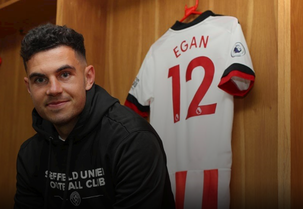 Egan signs a new four-year contract with Sheffield United