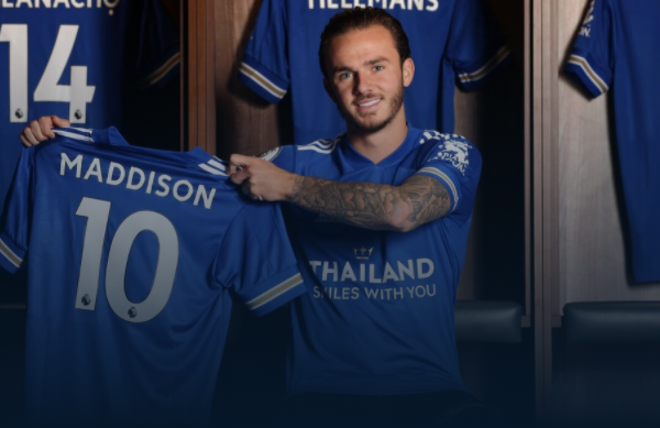 James Maddison signs a new Leicester City contract