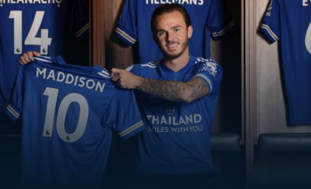 James Maddison signs a new Leicester City contract