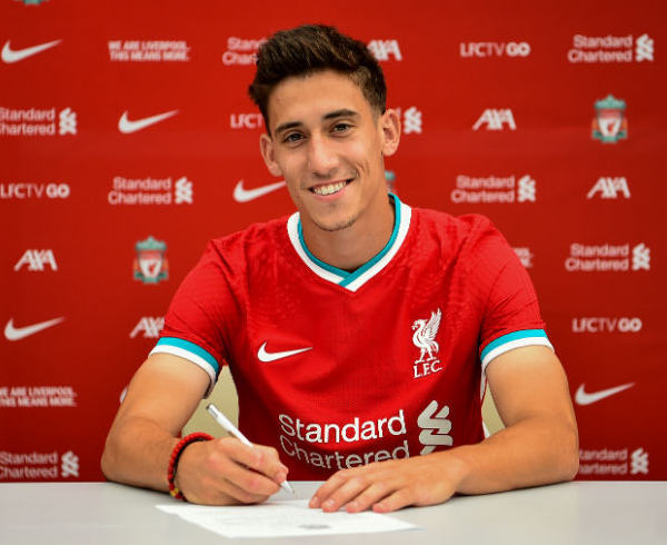 Liverpool sign defender Konstantinos Tsimikas from Olympiacos