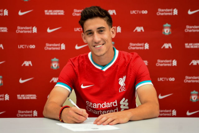 Liverpool sign defender Konstantinos Tsimikas from Olympiacos