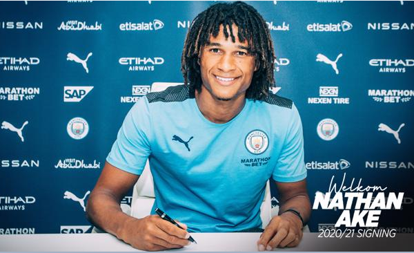 Manchester City sign Ake from Bournemouth