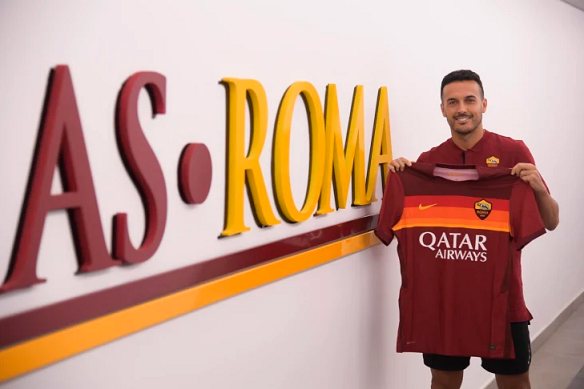 Pedro joins Roma on a three-year deal