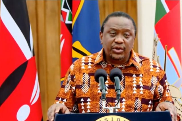 Uhuru Kenyatta Addresses the nation