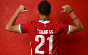 Tsimikas will wear the number 21 shirt at Liverpool