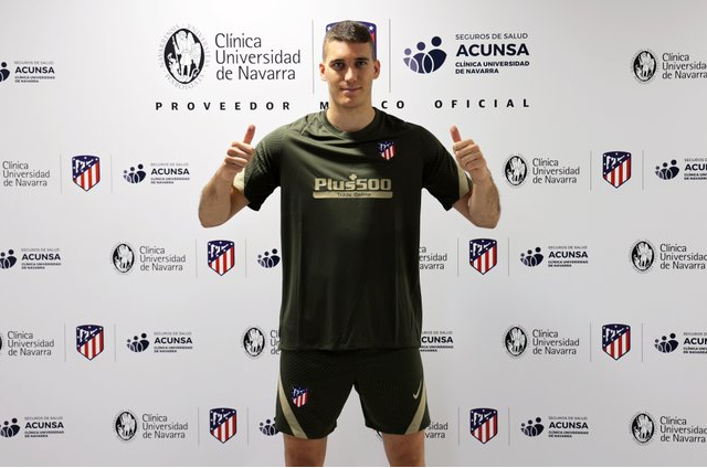 Atletico sign goalkeeper Grbic from Lokomotiva Zagreb