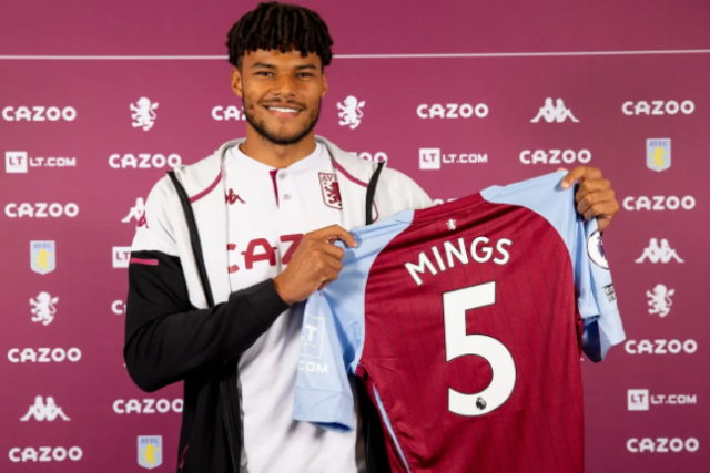 Aston Villa defender Tyrone Mings signs a contract extension until 2024