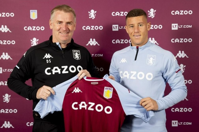 Aston Villa sign Ross Barkley on a season-long loan from Chelsea