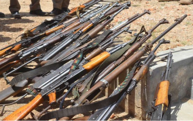 State recovers 350 illegal firearms in Marsabit in last three months