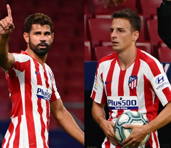 Atletico Madrid confirm that Diego Costa and Santiago Arias tested positive for Covid-19