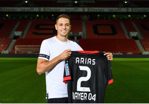 Bayer Leverkusen sign Arias from Atletico on an initial loan deal