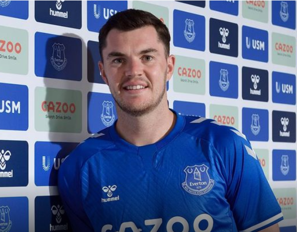 Everton defender Michael Keane signs a new five-year deal