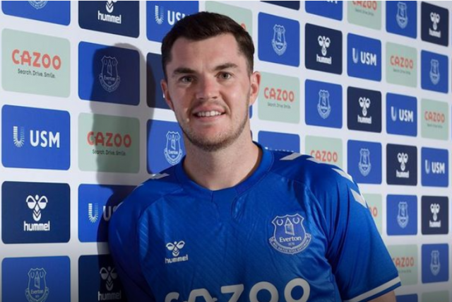 Everton defender Michael Keane signs a new five-year deal