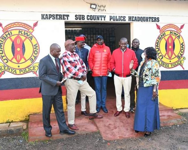 Kapseret MP Oscar Sudi surrenders to the police