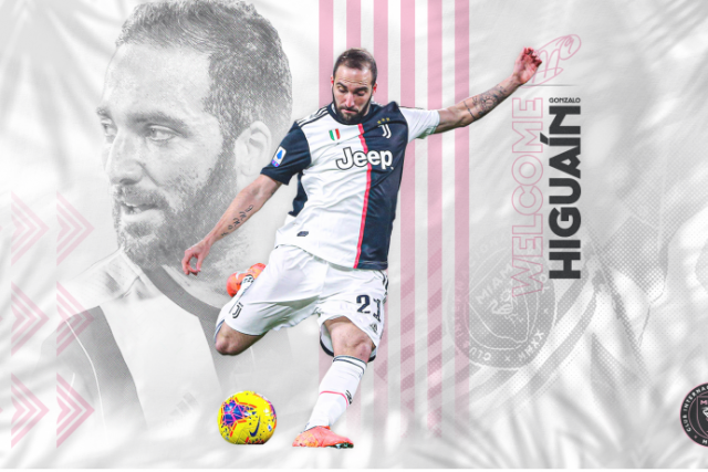 Inter Miami CF Signs Forward Gonzalo Higuaín