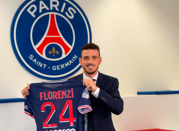 Paris Saint-Germain sign Alessandro Florenzi on loan from Roma