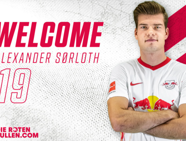 RB Leipzig sign striker Alexander Sorloth from Crystal Palace