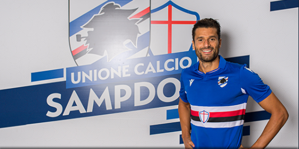 Serie A: Antonio Candreva leaves Inter Milan for Sampdoria