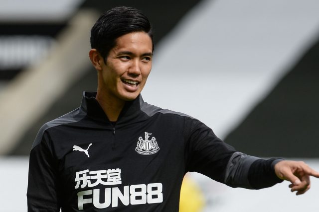 Newcastle forward Yoshinori Muto loaned to Spanish side Eibar