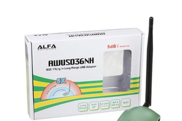 Alfa AWUS036NH Network Ralink 3070L Wifi Network Card 2000MW ALFA Wireless WiFi USB Adapter with 5dbi anenna